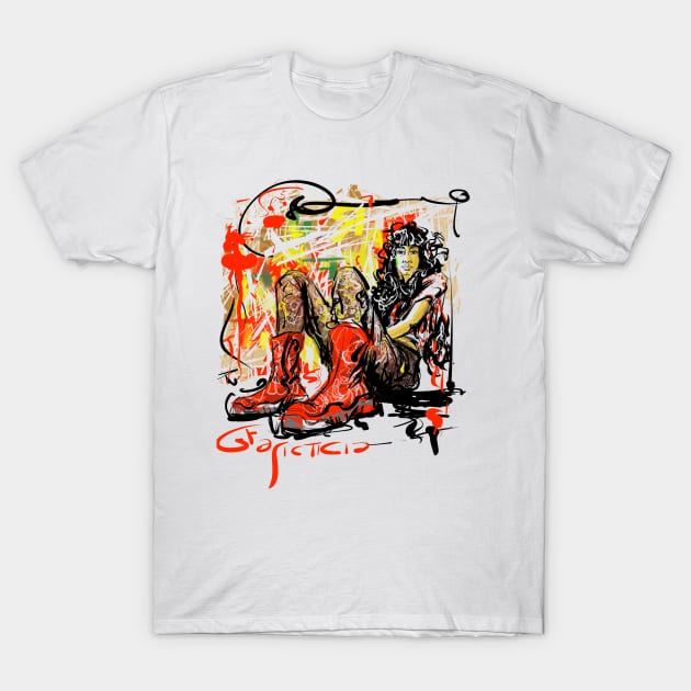 Painter girl T-Shirt by Graficticia